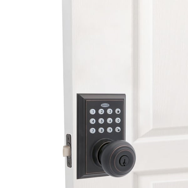 keypad door knob