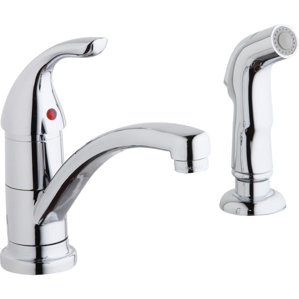 Elkay Everyday Two Hole Deck Mount Kitchen Faucet with Lever