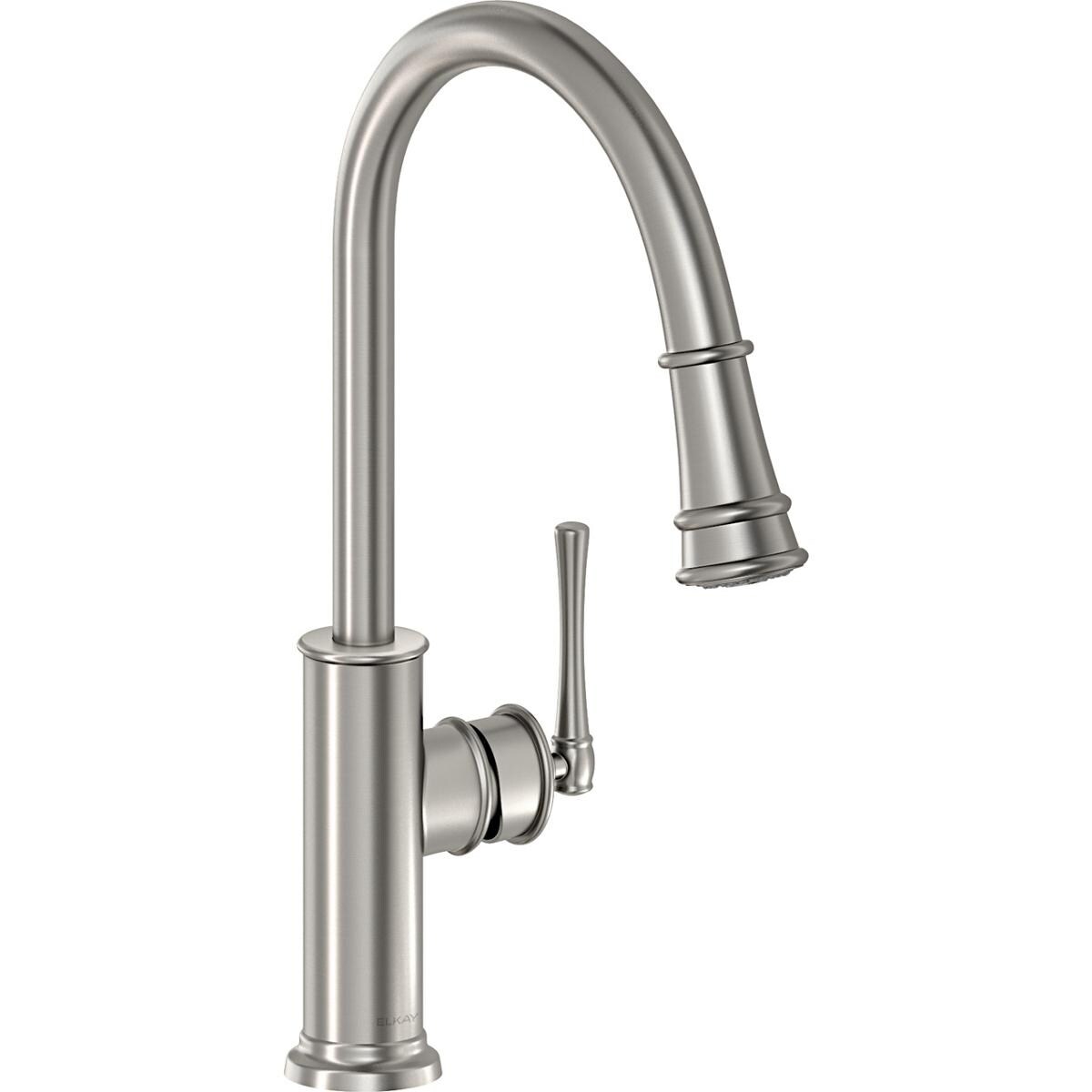 Elkay Explore Single Hole Kitchen Faucet with Pull-down Spray and Forward  Only Lever Handle - Bed Bath & Beyond - 30349532