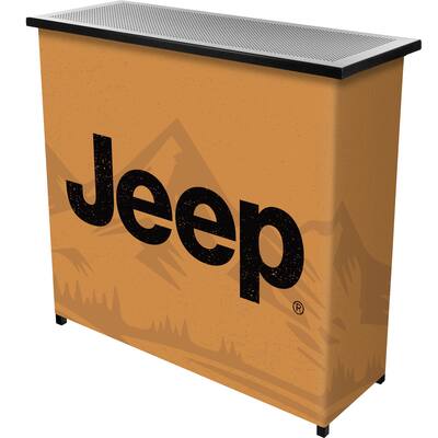 Jeep Sand Mountain Collapsible Portable Bar - 39" x 15" x 36"