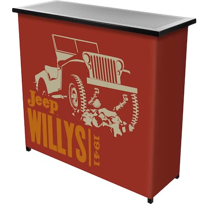 Jeep Willys Collapsible Portable Bar