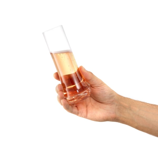 heavy champagne flutes