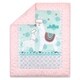 preview thumbnail 2 of 2, PS by The Peanutshell Llama Love 3-Pc Microfiber Crib Bedding Set