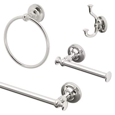 Gatco Tavern 4-Piece Bathroom Accessory Kit
