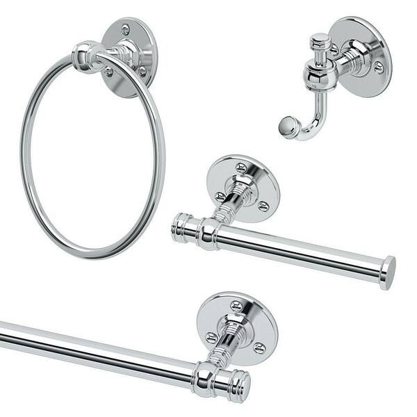 Gatco Designer Chrome Metal Bath Accessory Set