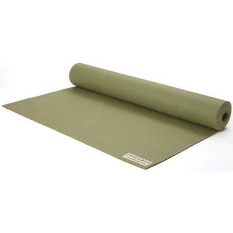Jade Yoga Harmony Mat, Olive Green, 3/16" 24" x 68"