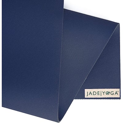 Jade Yoga Travel Mat, Midnight Blue, 1/8" 24" x 68"