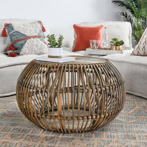 The Curated Nomad Wayne Round Coffee Table
