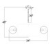 preview thumbnail 3 of 1, Carson Carrington Yckelsbo 4-Light Satin Gold Chandelier