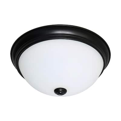 11 in. LED Flush Dome