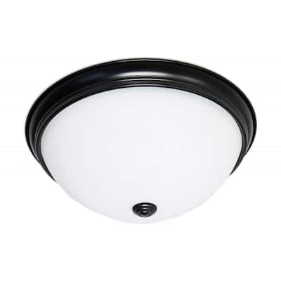 13 in. LED Flush Dome
