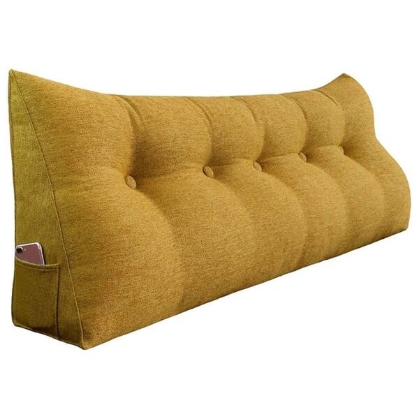 Shop Wowmax Bed Bolster Pillow Long Reading Wedge Backrest Support