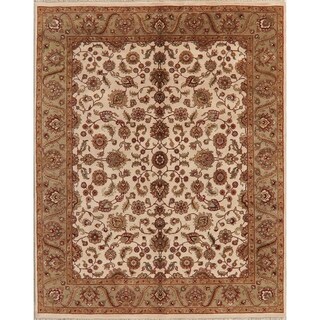 All-Over Floral Agra Area Rug Handmade Oriental Home Decor Carpet - 7 ...
