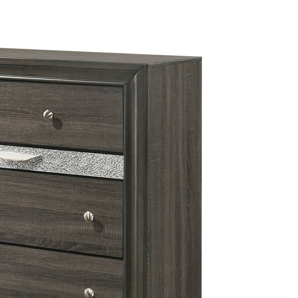 Shop Transitional Style 9 Drawer Wooden Dresser With Bracket Feet