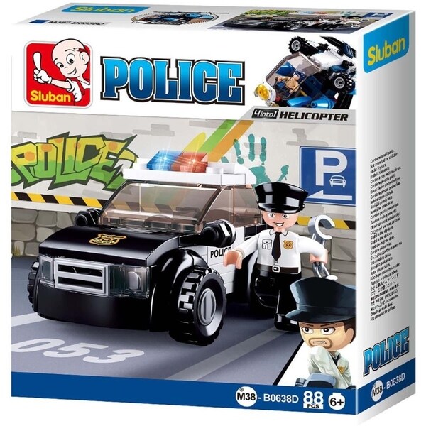 kids police jeep