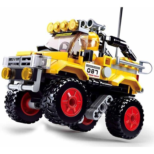 red yellow kids car