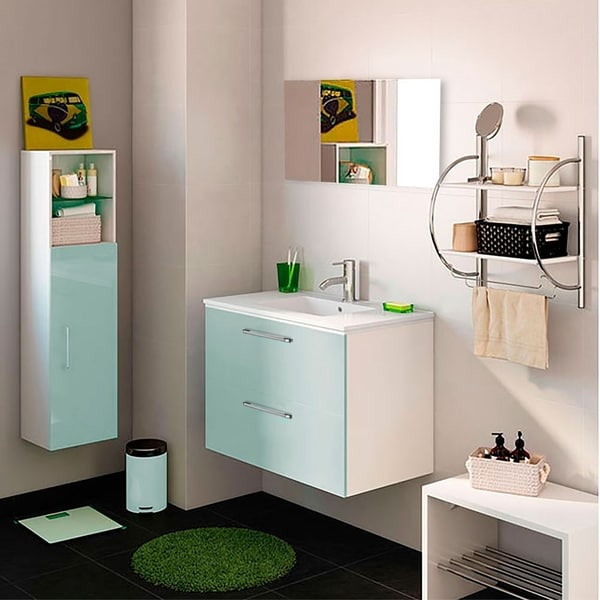 24" Modern bathroom vanity Set
