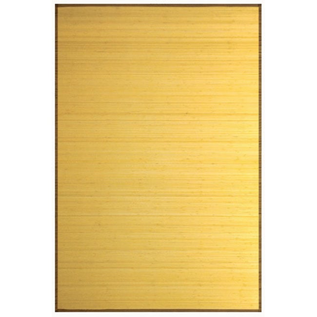 Natural Bamboo Rug (2 X 7)