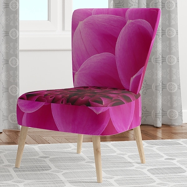 dark pink chair