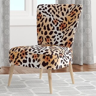 leopard print chair dunelm