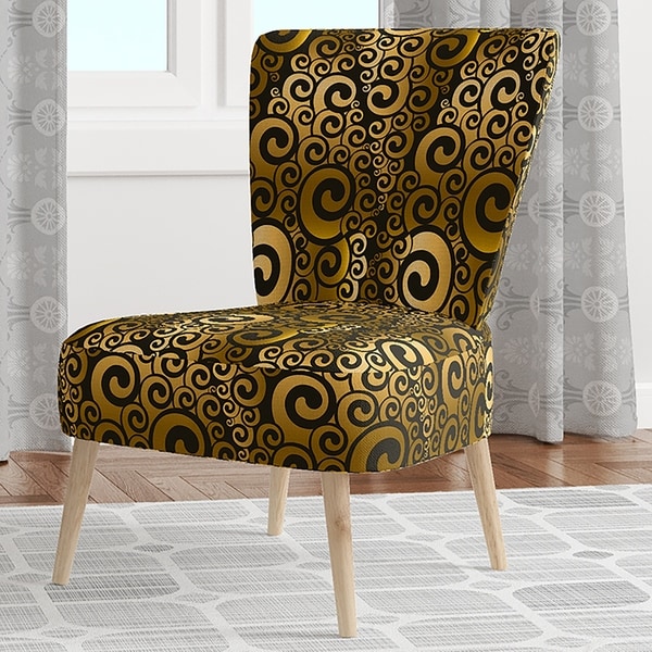 swirl accent chair