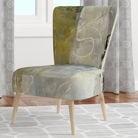 Designart 'Multicolor Twin City' Upholstered Glam Accent Chair