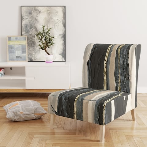 Designart 'Forest Silhouette II' Upholstered Modern Farmhouse Accent Chair