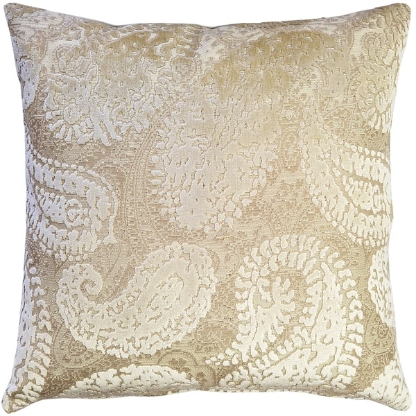 20x20 Oversize Abstract Square Throw Pillow Cover Ivory - Rizzy Home