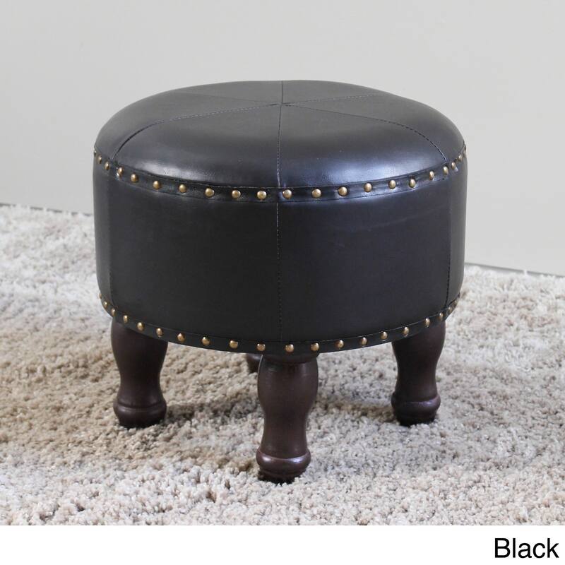 International Caravan Carmel 17-inch Ottoman Stool