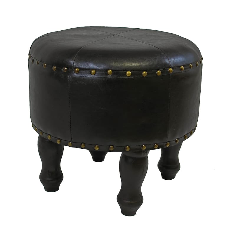 International Caravan Carmel 17-inch Ottoman Stool
