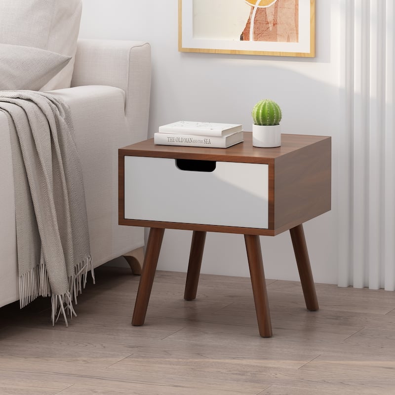 Penway Contemporary End Table by Christopher Knight Home - 15.50" W x 15.50" D x 16.75" H