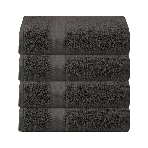 Kitcheniva Ultra Super Soft 100% Cotton Bath Towels Black, 2 Packs, Set of  2 - Kroger
