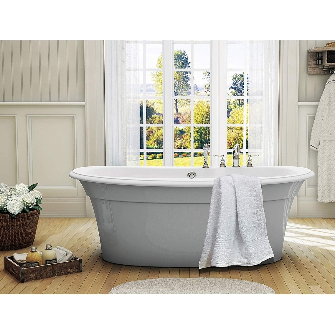 HILLFAIR 4 Pack Cotton Bath Towels Set- 600 GSM 100% Combed Cotton Bath  Towel Set- 28x56 Oversized Extra Large Bath Towels- Soft, Absorbent,  Hotel