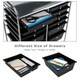 preview thumbnail 9 of 11, 12-Drawers Rolling Storage Cart with Organizer Top