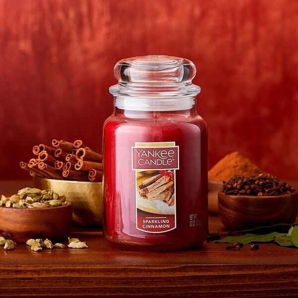 Candle Large Jar Candle Sparkling Cinnamon