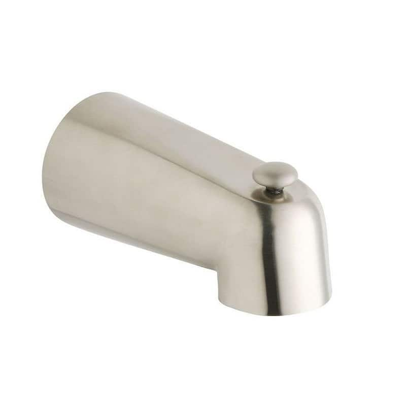 Grohe Eurodisc II 5-In Bathtub Spout With Diverter - Brushed Nickel