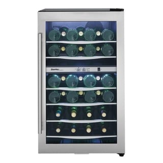 danby designer dual zone wine cooler