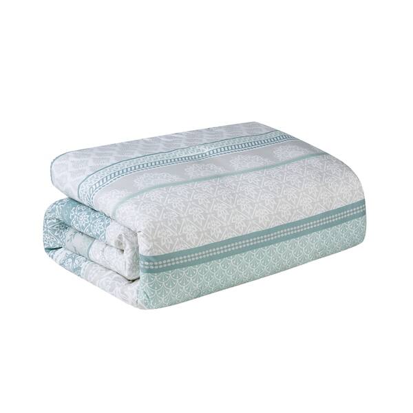 Vcny Home Mateo Sage Green Medallion Bed In A Bag Comforter Set Overstock Vcny Home Mateo Sage Green Medallion Bed In A Bag Comforter Set Overstock