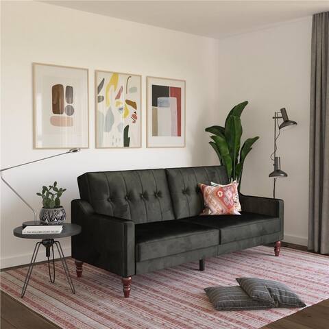 Novogratz Beatrice Coil Futon Convertible Sofa Bed & Couch