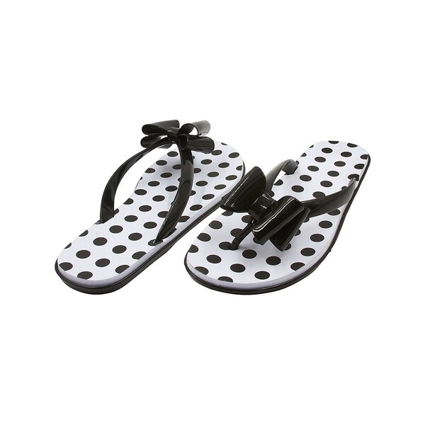 ladies jelly flip flops