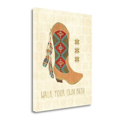 "Southwest At Heart III" By Veronique Charron, Giclee on Gallery Wrap Canvas