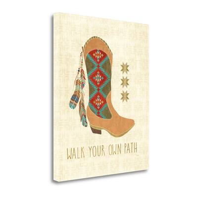 "Southwest At Heart III" By Veronique Charron, Giclee on Gallery Wrap Canvas