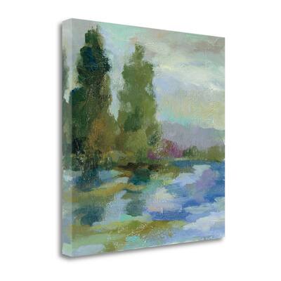 "Sunrise At The Lake I" By Silvia Vassileva, Giclee Print on Gallery Wrap Canvas