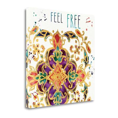 "Little Jewels Words IV" By Jess Aiken, Fine Art Giclee Print on Gallery Wrap Canvas, Ready to Hang