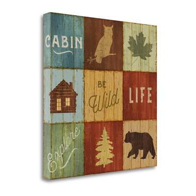"Lake Lodge VIII" By Sue Schlabach, Fine Art Giclee Print on Gallery Wrap Canvas, Ready to Hang