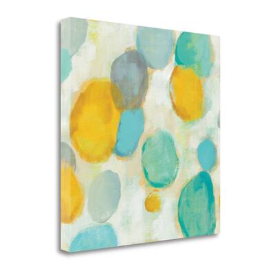 "Painted Pebbles II" By Silvia Vassileva, Giclee Print on Gallery Wrap Canvas