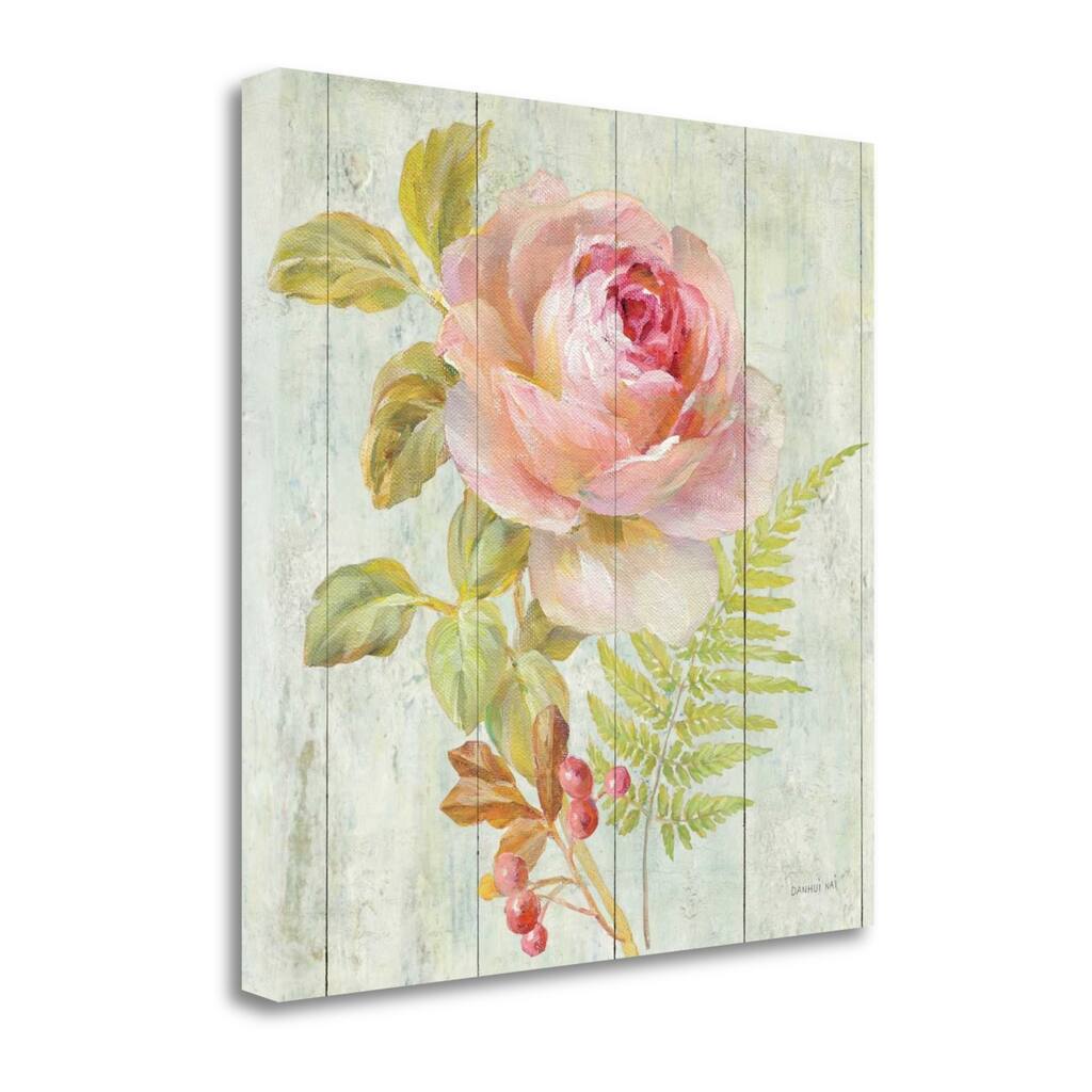 "Natural Flora I" By Danhui Nai, Fine Art Giclee Print on Gallery Wrap Canvas, Ready to Hang