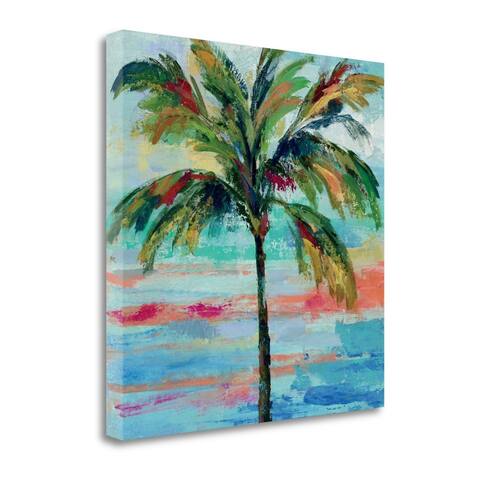 "California Palm II" By Silvia Vassileva, Giclee Print on Gallery Wrap Canvas