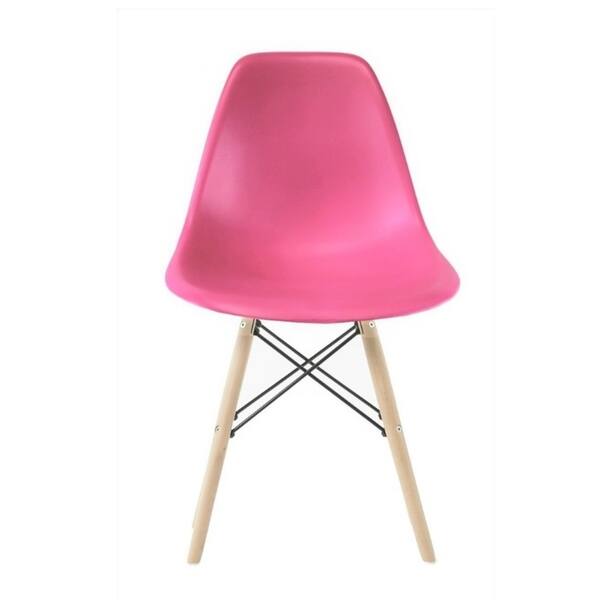 Eiffel Chair with natural wood legs, differents colours. Bed Bath