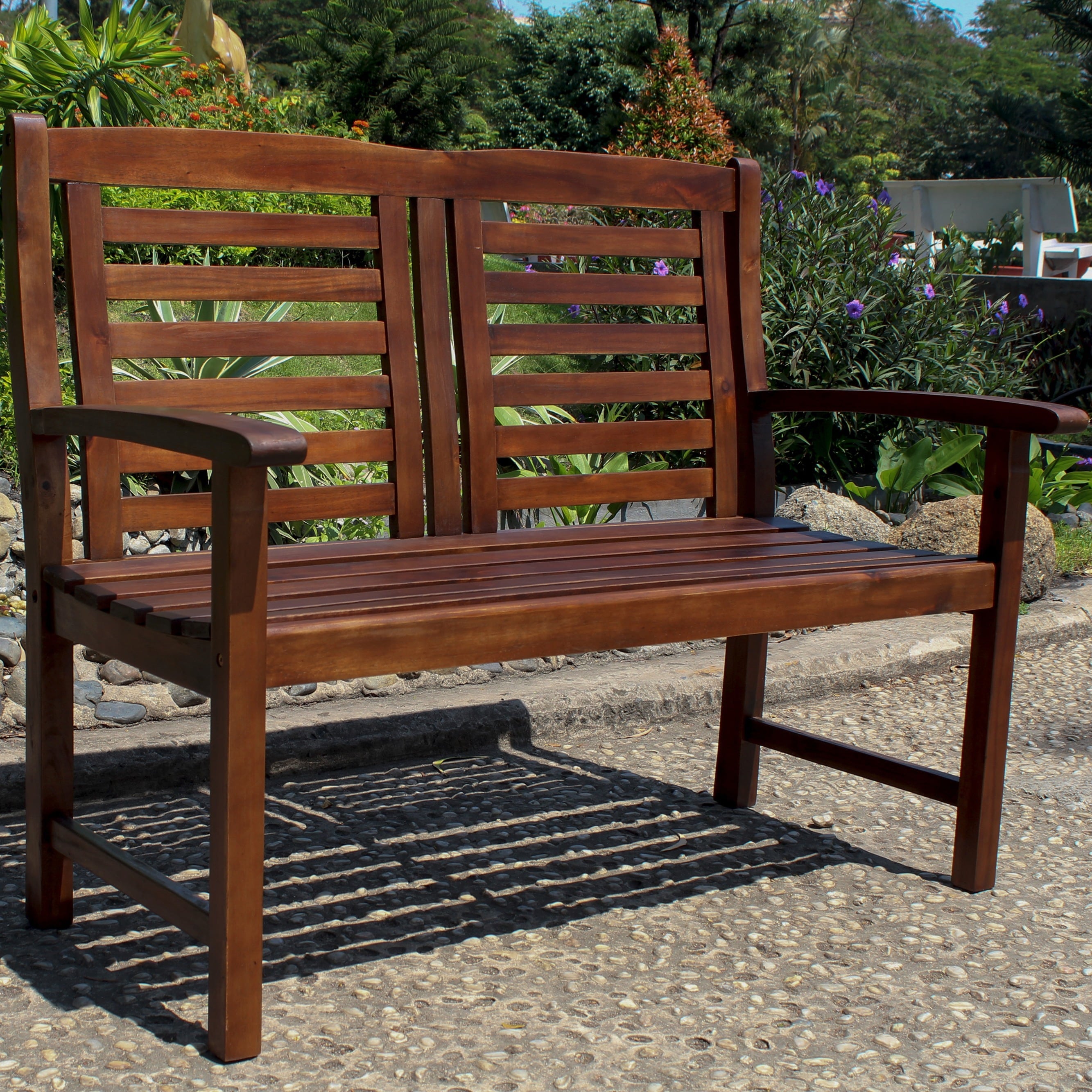 International Caravan Trinidad Acacia Hardwood Bench